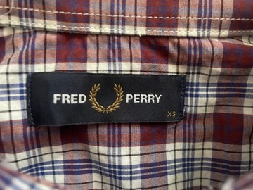 FRED PERRY * REWELACYJNA KOSZULA ** XS