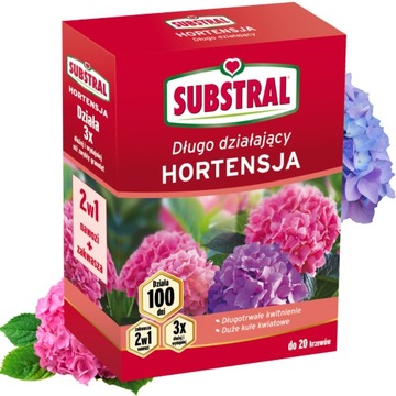 Nawóz do hortensji zakwaszający 100 dni 1kg BRAK RYZYKA PRZENAWOŻENIA