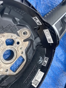 РУЛЕВОЕ КОЛЕСО КОЖАНОЕ МНОГОФУНКЦИОНАЛЬНОЕ S LINE AUDI A4 B8 A5 Q5 8K0419091BC XCF