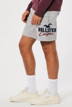 Spodenki krótkie Abercrombie Hollister L dresowe szorty