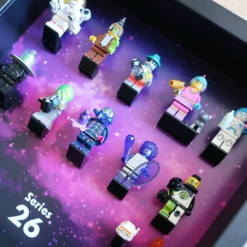 РАМКА ДЛЯ МИНИФИГУР LEGO 71046 СЕРИЯ 26 27СМ