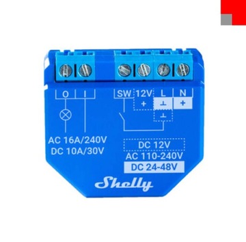 Przekaźnik bezpotencjałowy Shelly Plus 1 WIFI