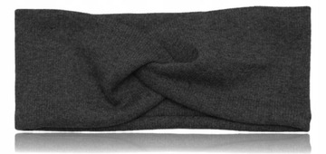BAWEŁNIANA OPASKA PRZEPLATANA TURBAN prążek M