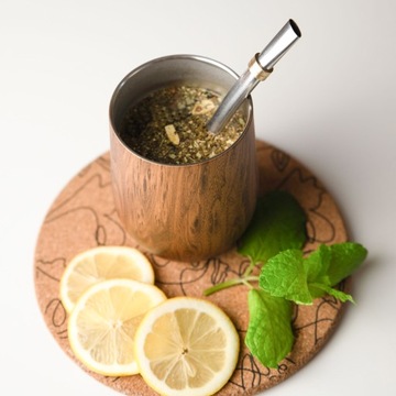 Aquafloow Чашка для калебаса Yerbomos for Yerba Mate 355 мл Очиститель соломы Bombilla