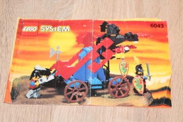 LEGO CASTLE CLASSIC 6043 instrukcja ZESTAW