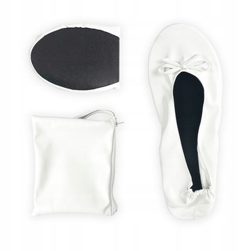 Складные балетки на плоской подошве, портативные новые портативные туфли для катания на роликовых коньках