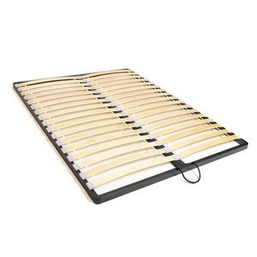 STELAŻ DO ŁÓŻKA 140X200 WKŁAD METALOWY RAMA POD MATERAC LISTWY SPRĘŻYNUJĄCE