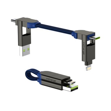 PRZEJŚCIÓWKA IPHONE KABEL USB LIGHTNING USB C 6w1