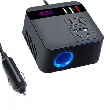 PRZETWORNICA SAMOCHODOWA PRĄDU NAPIĘCIA 12V/24V