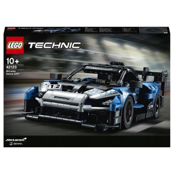 LEGO TECHNIC MCLAREN SENNA GTR SAMOCHÓD WYŚCIGOWY 42123