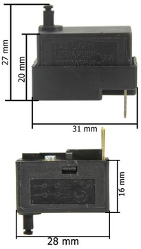 Переключатель угловой шлифовальной машины Black Decker FA3-5/2W, кусторез