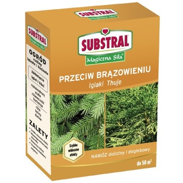 Substral Nawóz iglak tuje przeciw brązowieniu 1kg