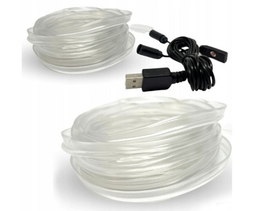 Światłowód Ambient Light 2M Jednostronny Wielokolorowy pasek led