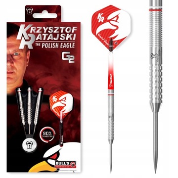 Rzutki Lotki Dart Bulls RATAJSKI G2 26g WOLFRAM 90