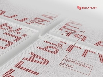 Łącznik X H2 Krzyżowy do boni 20x20mm krzyżak