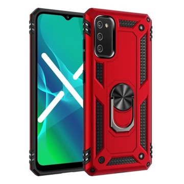 ETUI PANCERNE ARMOR RING DO SAMSUNG M52 + SZKŁO