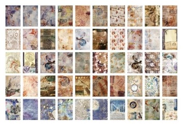 ZESTAW DO SCRAPBOOKINGU PAPIERY 100ARK ASTRONIOMIA