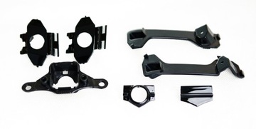 Решетка Audi A5 5F 8W6 8W8 16-19 RS5 черный глянцевый BlackPiano PDC CAMERA 360
