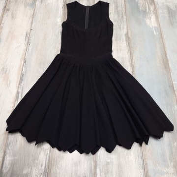 ALAIA Dress Black Premium Paris sukienka slim sexy