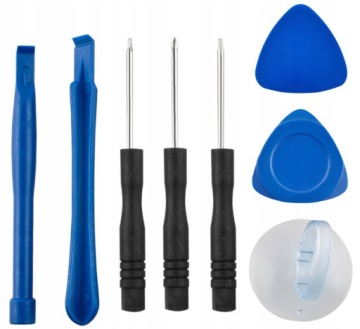 НАБОР ИНСТРУМЕНТОВ ДЛЯ РЕМОНТА СМАРТФОНОВ, ПЛАНШЕТОВ, ОТВЕРТОК, 20 ПРЕДМЕТОВ.