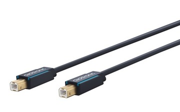 Кабель USB 2.0 A/B, позолоченный, 3 м