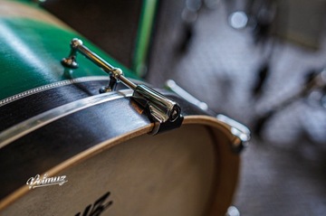 Polmuz Maple Model 1 — 24/10/12/16/18 — изготовленная на заказ инкрустация зеленого цвета в естественном стиле