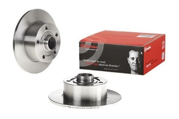 Brembo 08.6911.14 Tarcza hamulcowa tył Audi A4 B5