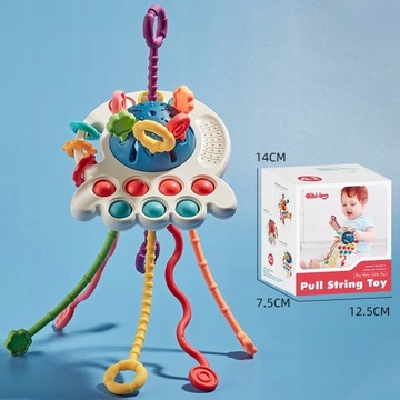 Сенсорная игрушка Монтессори для прорезывания зубов