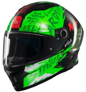 Kask integralny MT FF126 STINGER 2 ARDENT C6 fluo połysk L