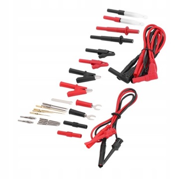 Комплект автомобильных тестовых проводов для мультиметра для прокалывания проводов