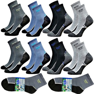 10 x Skarpety Bawełniane Skarpetki Męskie mix 40-43