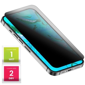 SZKŁO HARTOWANE DO IPHONE 13 ANTYSZPIEGOWSKIE ANTI-SPY SZKIEŁKO OCHRONNE 9H