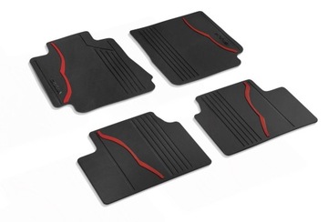 Оригинальные резиновые коврики Alfa Romeo Giulia 4x4.