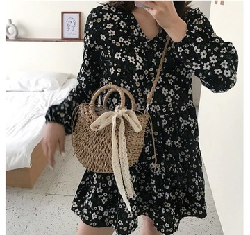 СУМКА BOHO HOLIDAY BEACH ИЗ СОЛОМЫ ИЗ РОТАНГА