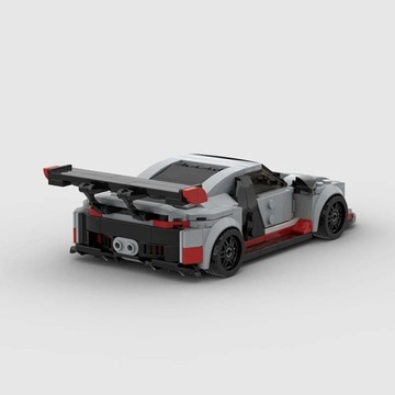 KLOCKI EDUKACYJNE SAMOCHODU AUDI R8 KOLEKCJA JDM PREZENT