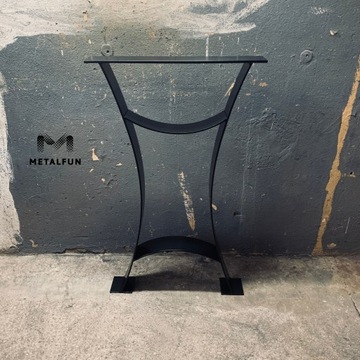 NOGA Barowa METALOWA rustykalna stół Moderno loft