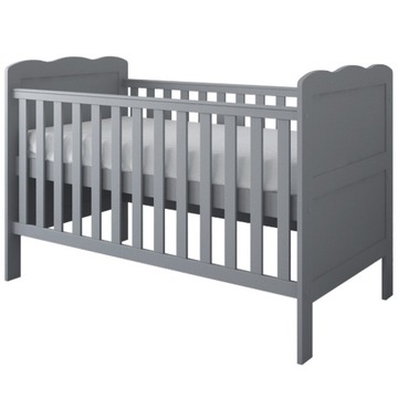 Łóżeczko / Tapczanik ISABEL 3w1 140x70 : SZARY