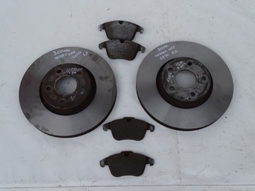 TARCZE HAMULCOWE PRZÓD 300mm + KLOCKI ORGINAŁ FORD MONDEO MK4 S-MAX