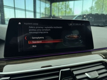BMW Seria 5 G30-G31 Touring 530i 252KM 2018 BMW Seria 5 xDrive M Sport Ambiente Kamera cofania LED Podgrzew. fotele, zdjęcie 27