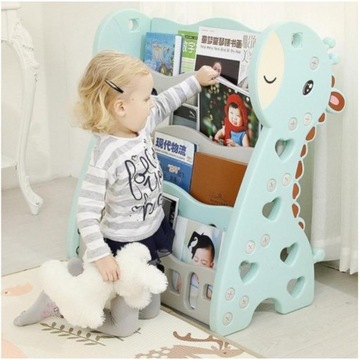 REGAŁ MONTESSORI NA KSIĄŻKI PÓŁKA SZAFKA ORGANIZER POKÓJ DZIECIĘCY Z33Z