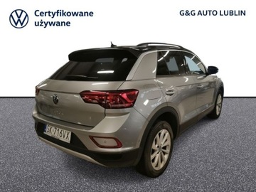 Volkswagen T-Roc I SUV Facelifting 1.5 TSI ACT 150KM 2022 Volkswagen T-Roc Salon PL FV23 DSG 150KM Doposazony Gwarancja ASO, zdjęcie 2