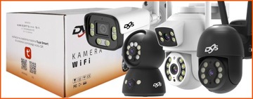 ZEWNĘTRZNA KAMERA WIFI OBROTOWA BEZPRZEWODOWA IP 4Mpx TUYA DVS DO DOMU