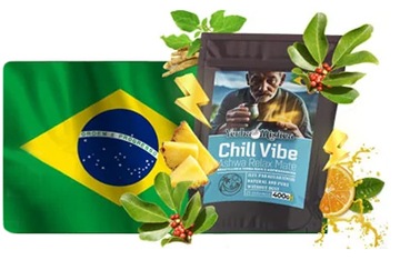 YERBA MATE Odchudzający SlimFit Yerba na uspokojenie Chill Vibe Ashwagandha