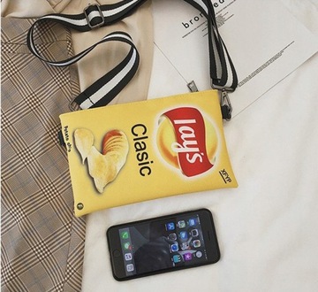ЖЕНСКАЯ СУМКА НА ПЛЕЧЕ CHIPSY LAYS
