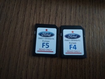 Карта Навигационная карта Ford Focus, Fiesta Europa