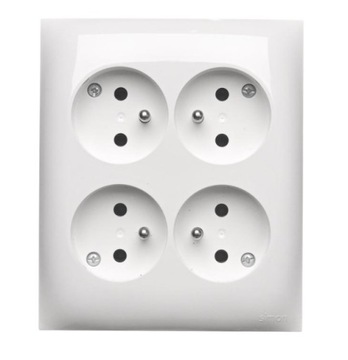 AQUACLICK GNIAZDO NATYNKOWE 4-KROTNE Z/U BIAŁE