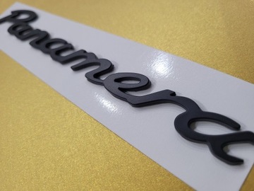 ZNAK NÁPIS DO PORSCHE BARVA SILVER