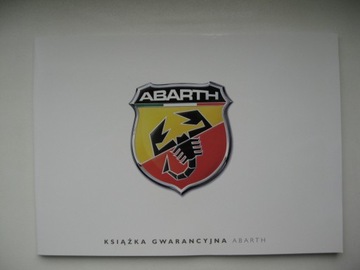 Польская сервисная книжка Abarth Проверки Abarth
