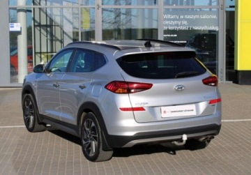 Hyundai Tucson III SUV 1.6 T-GDI 177KM 2018 Hyundai Tucson 1.6 T-GDI 7DCT 4WD 177KM Premium SalonPL SerwisASO FVmarza, zdjęcie 7