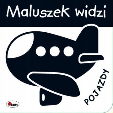 Maluszek Widzi Pojazdy Książeczka Kontrastowa